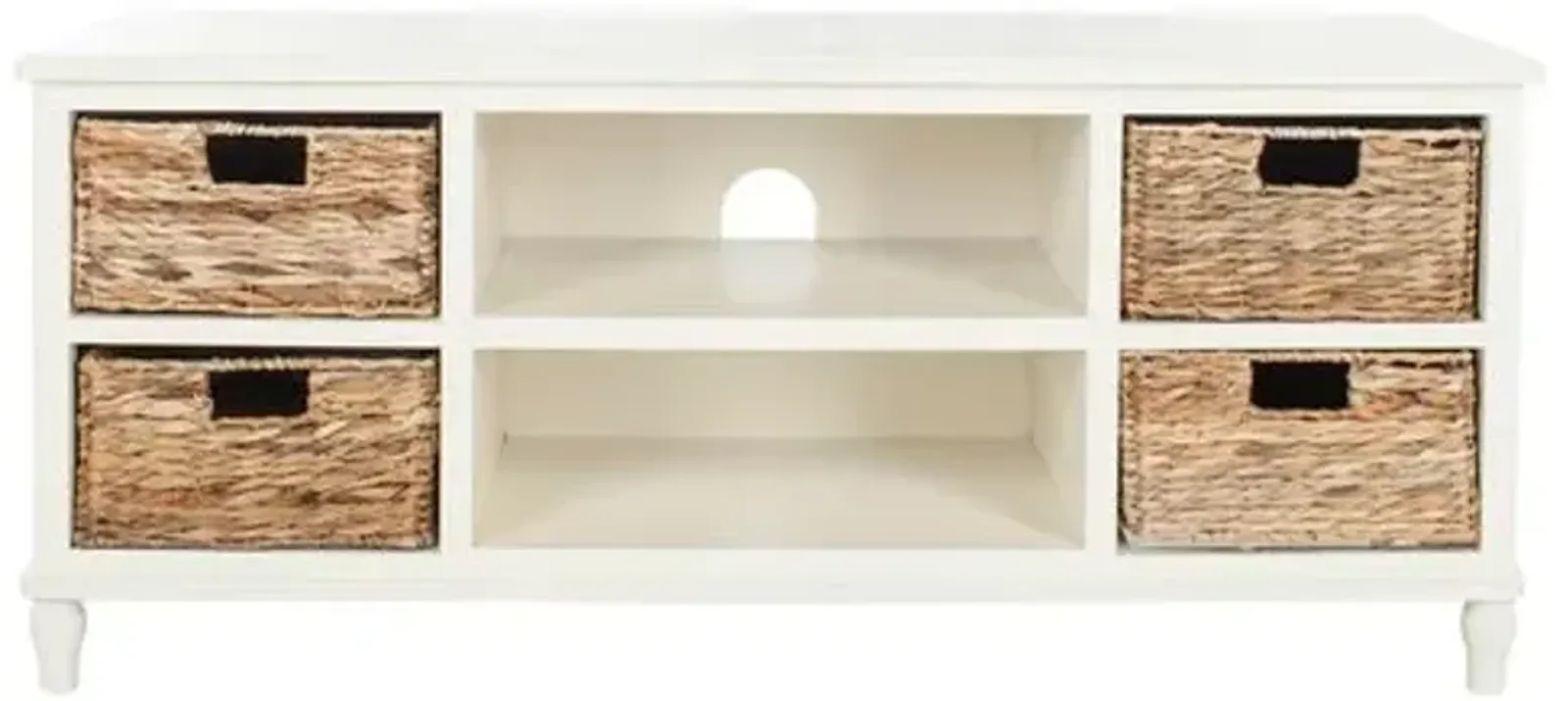 Rooney Media Console - White