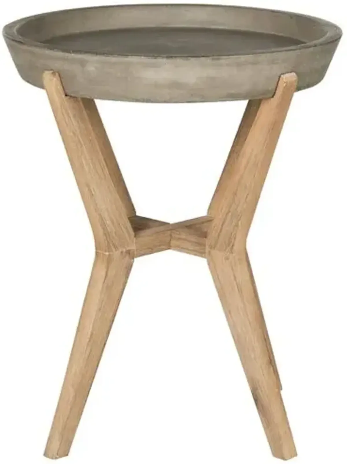 Annie Outdoor Side Table - Gray