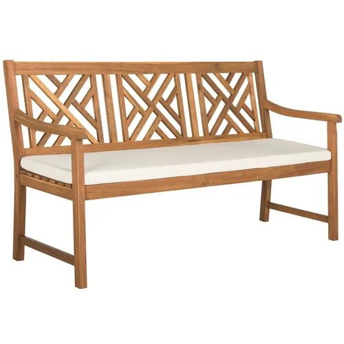 Bradbury Outdoor Bench - Natural - Beige