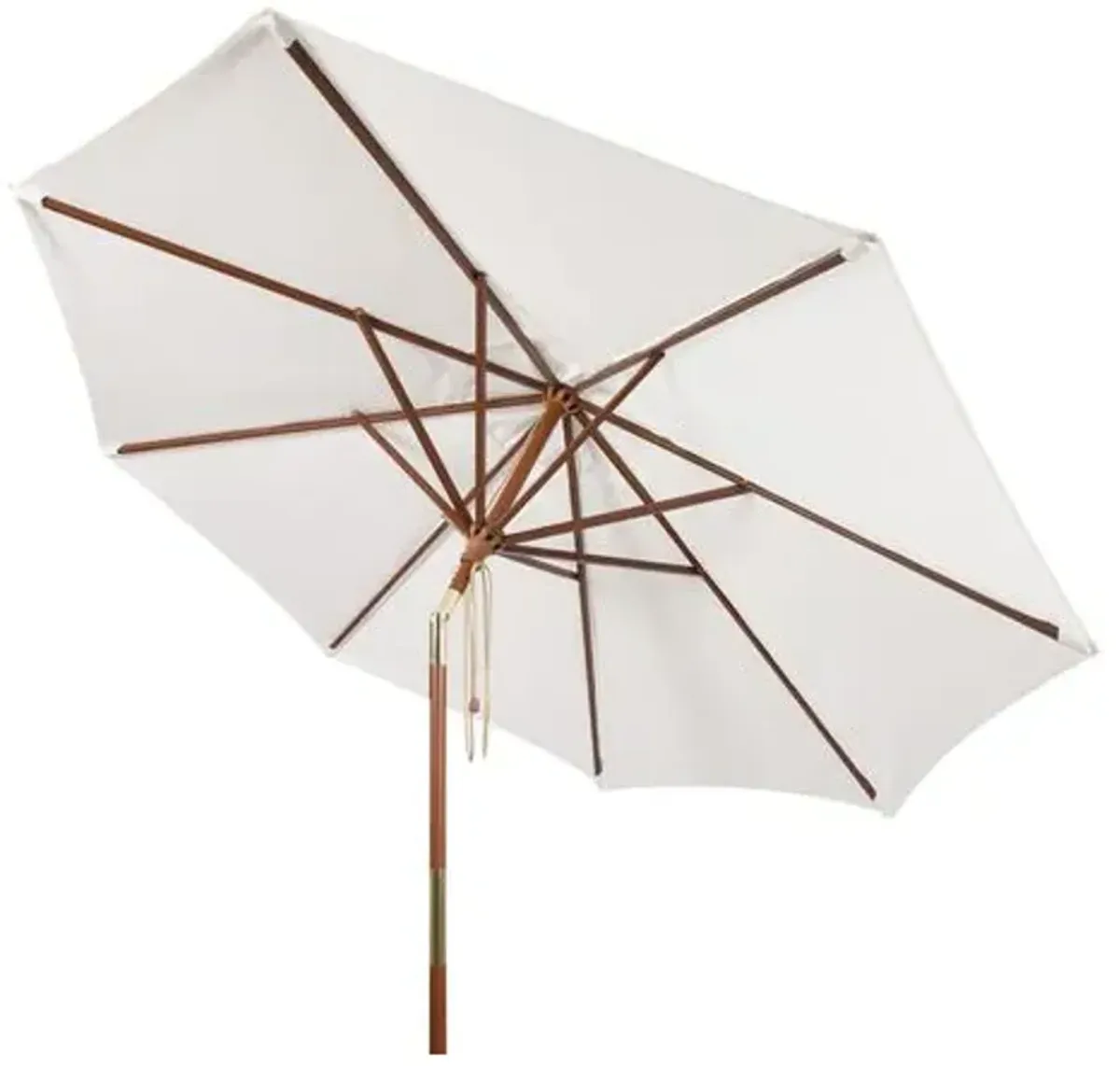 Hannah Outdoor Patio Umbrella - White