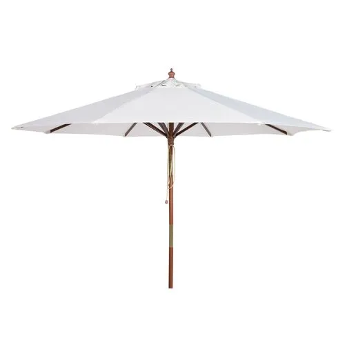 Hannah Outdoor Patio Umbrella - White