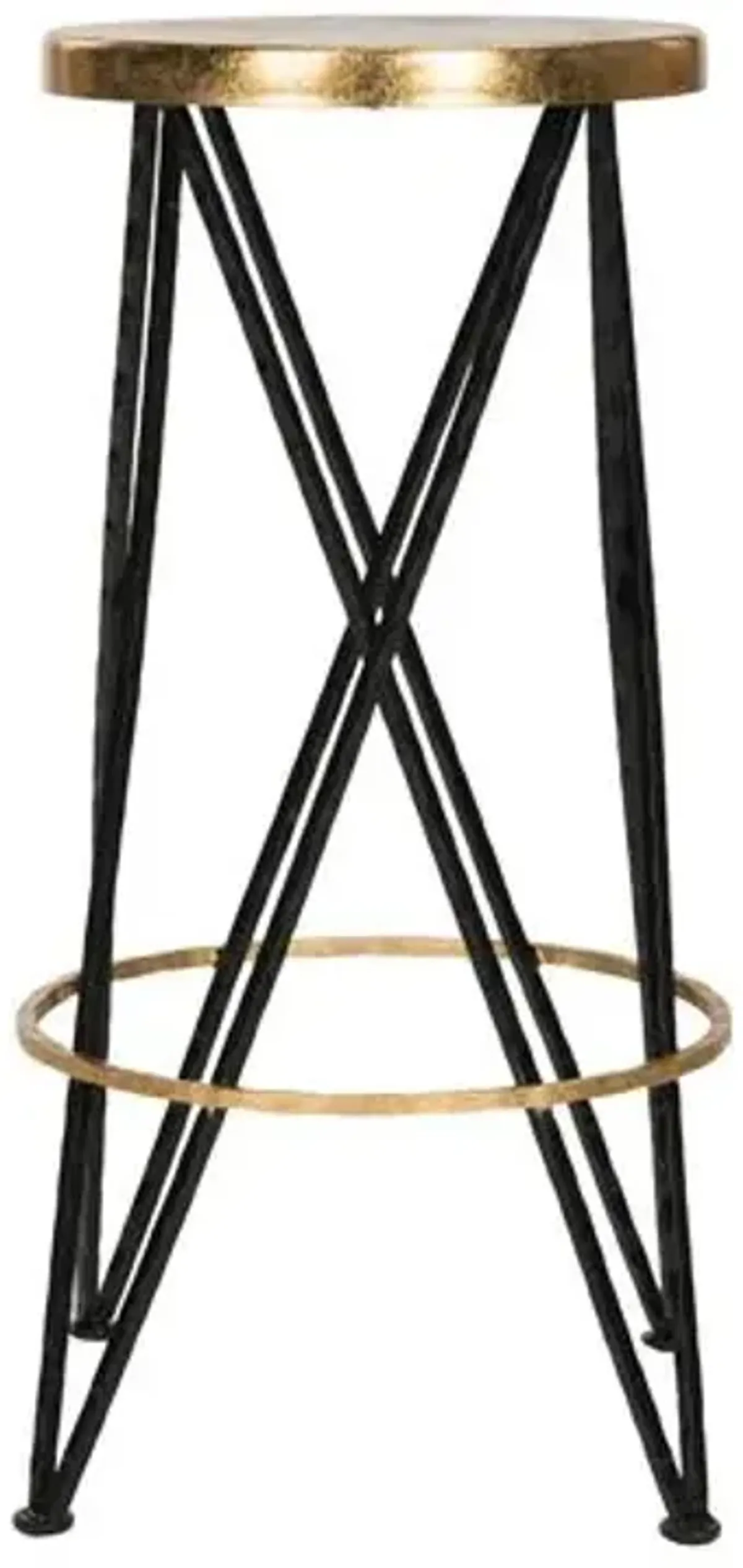 Hester Barstool - Gold/Black