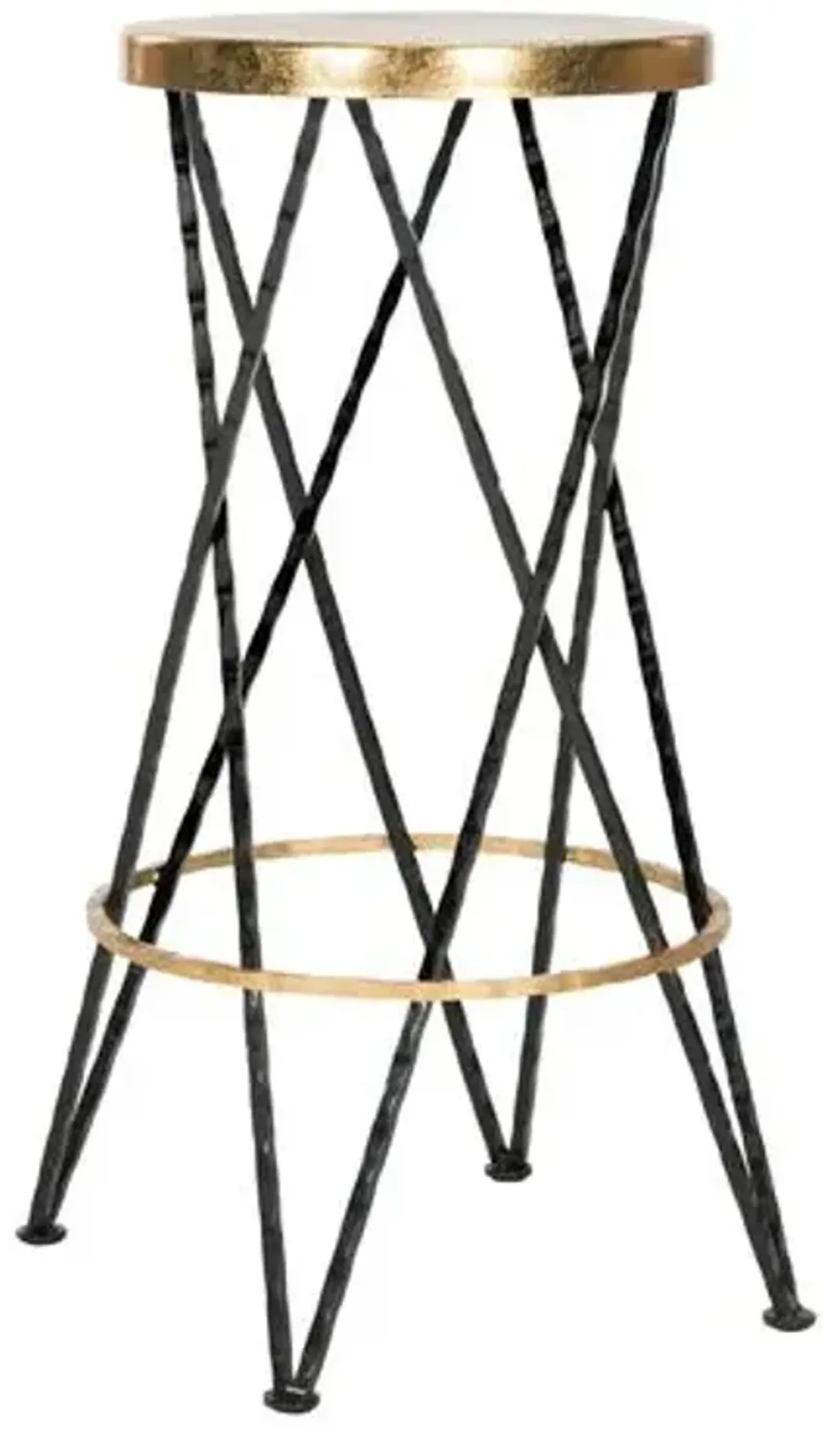 Hester Barstool - Gold/Black