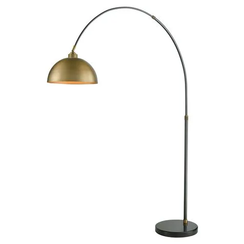 Magnus Floor Lamp - Aged Brass