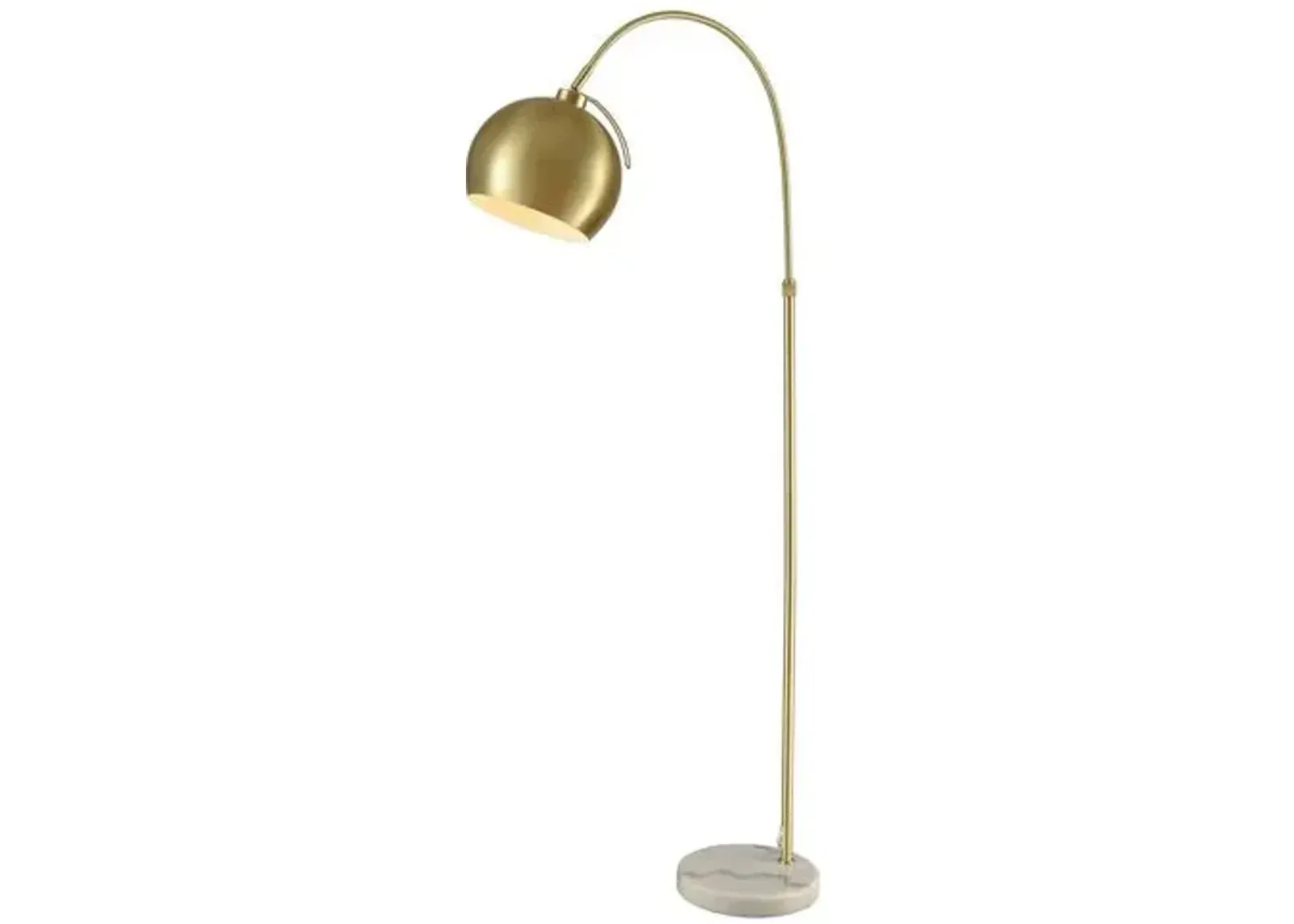 Koperknikus Floor Lamp - Gold