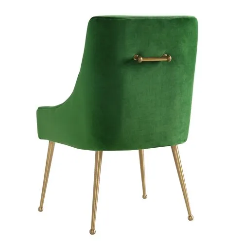 Georgia Side Chair - Green Velvet