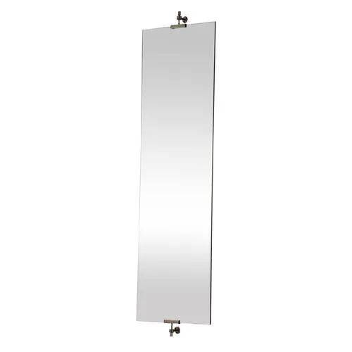 Ashlar Wall Mirror - Silver