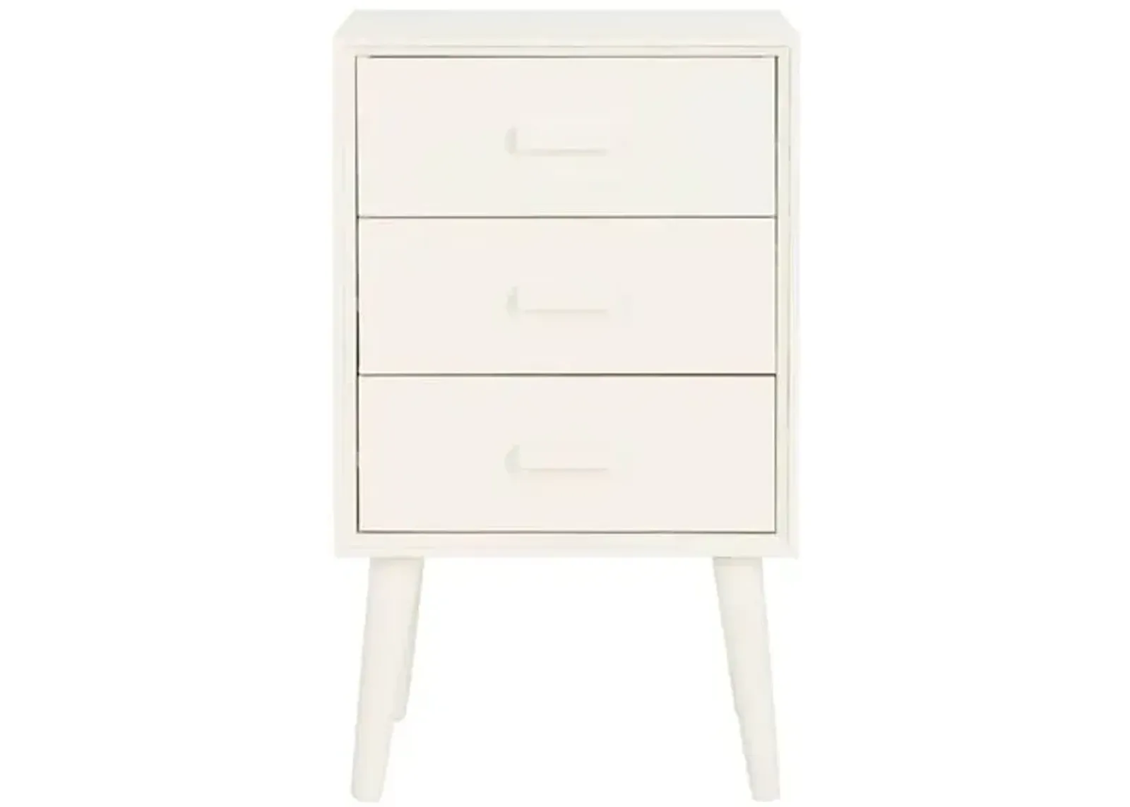 Pomona Nightstand - Antiqued White