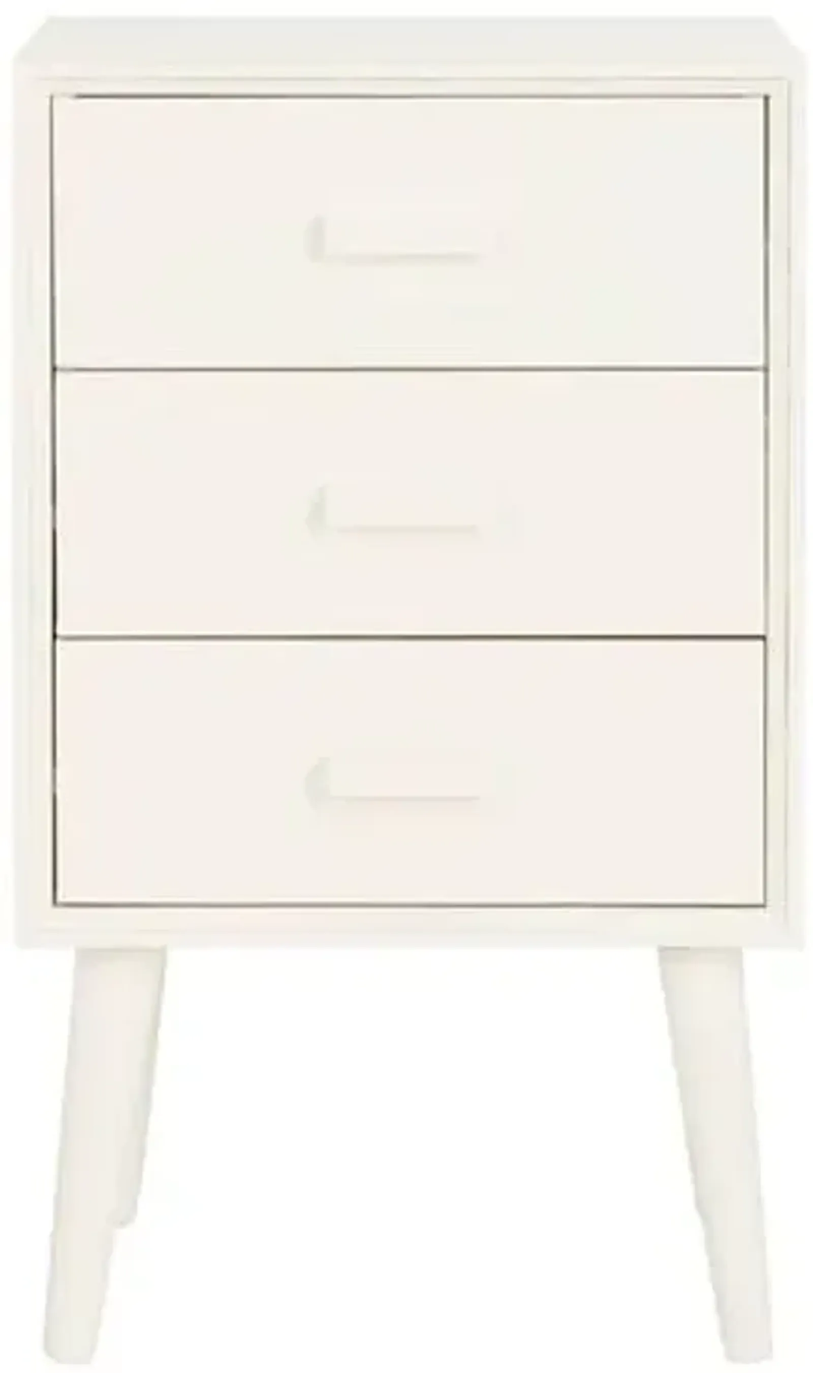 Pomona Nightstand - Antiqued White