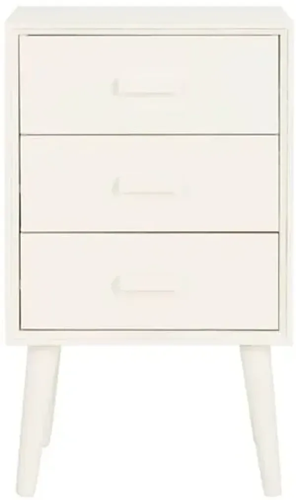 Pomona 3-Drawer Nightstand
