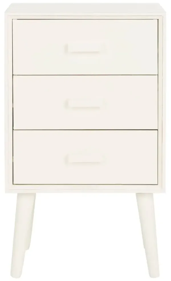 Pomona 3-Drawer Nightstand