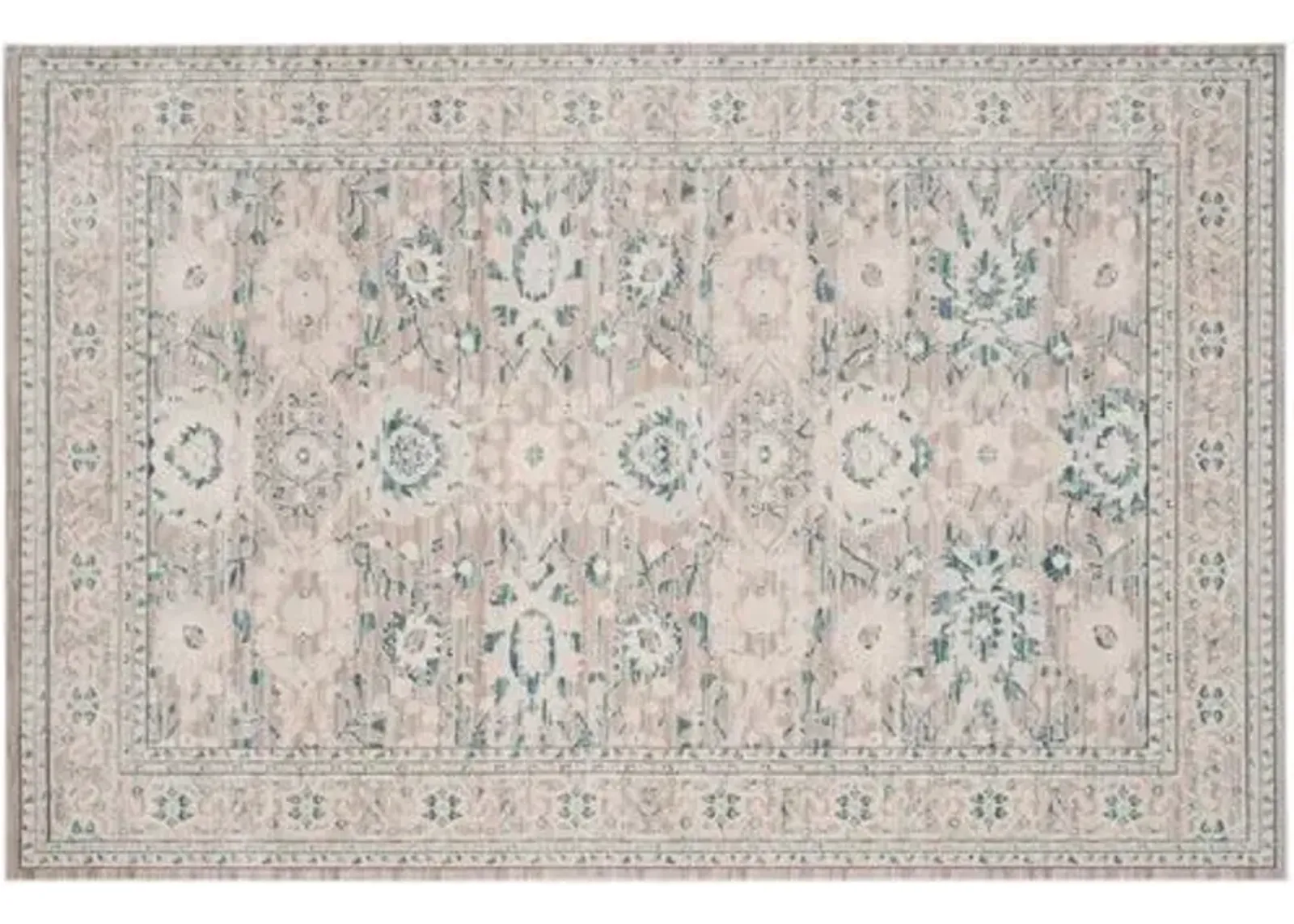 Zull Rug - Gray/Blue - Gray