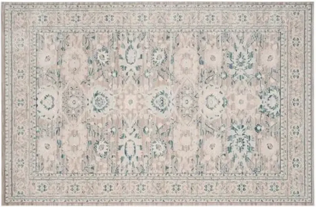 Zull Rug - Gray/Blue - Gray