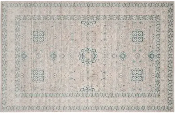Bundo Rug - Gray/Blue - Gray