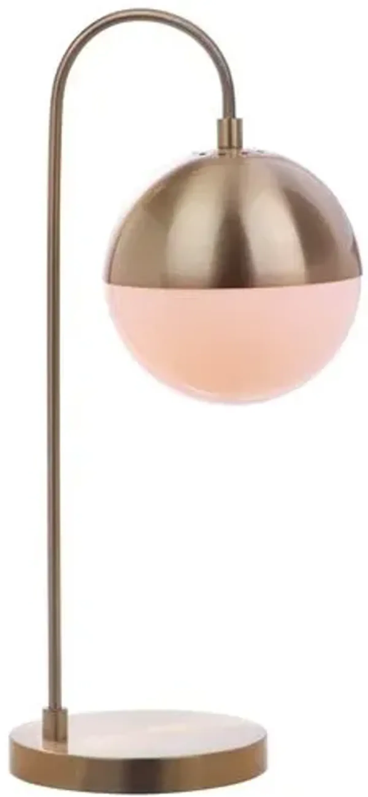 Morina Table Lamp - Brass/White