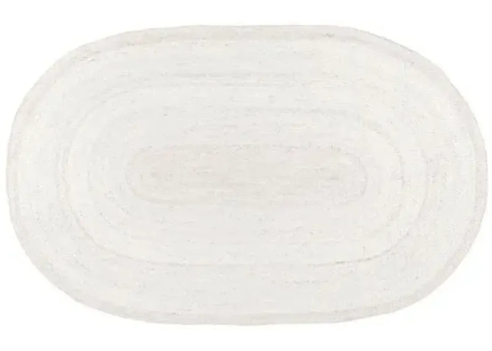 Verona Jute Rug - White - White