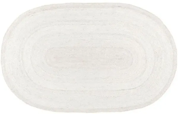 Verona Jute Rug - White - White