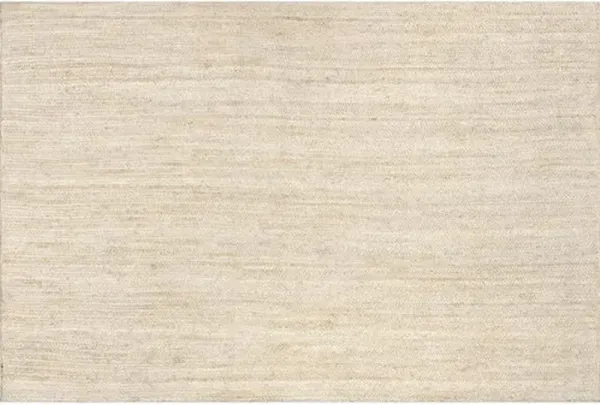 Verona Jute Rug - White - White
