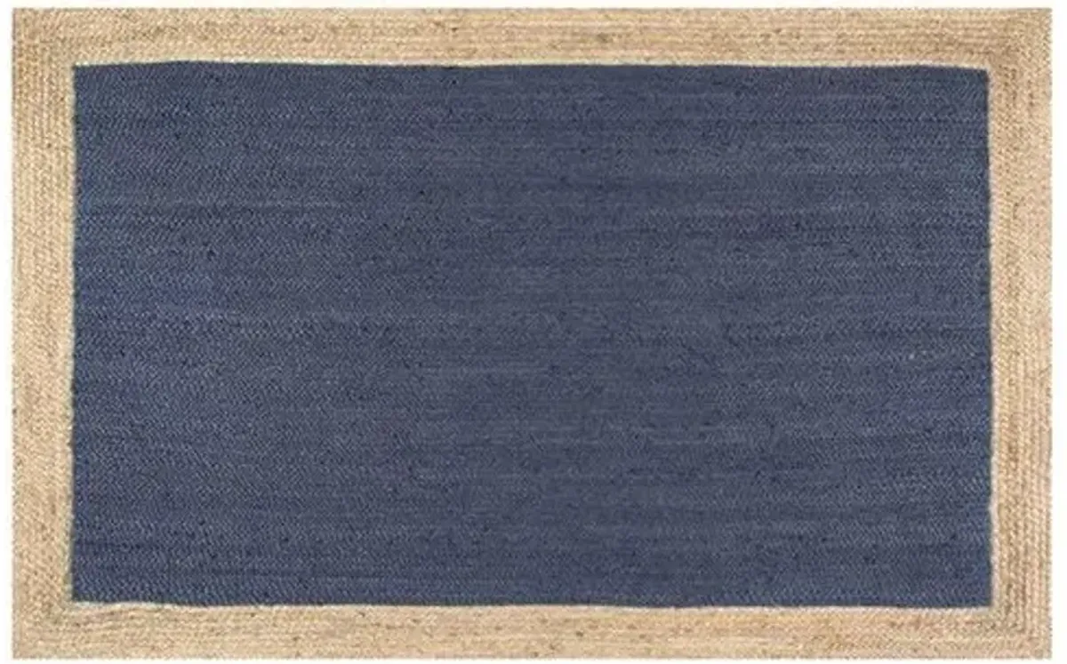 Anka Jute Rug - Blue - Blue