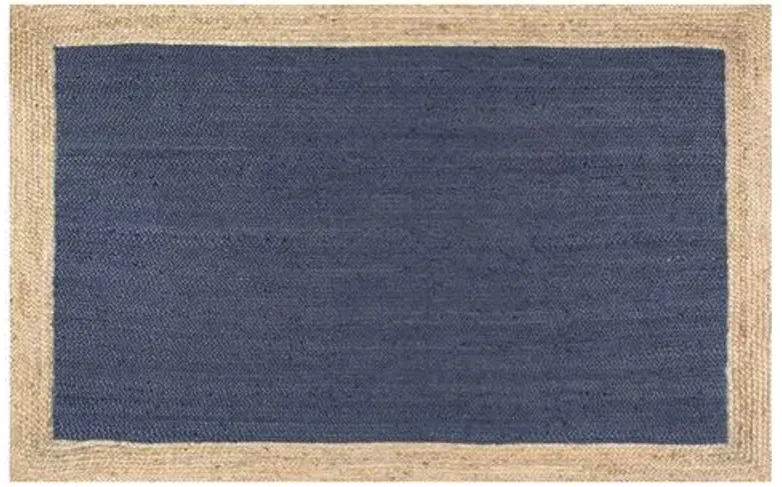 Anka Jute Rug - Blue - Blue