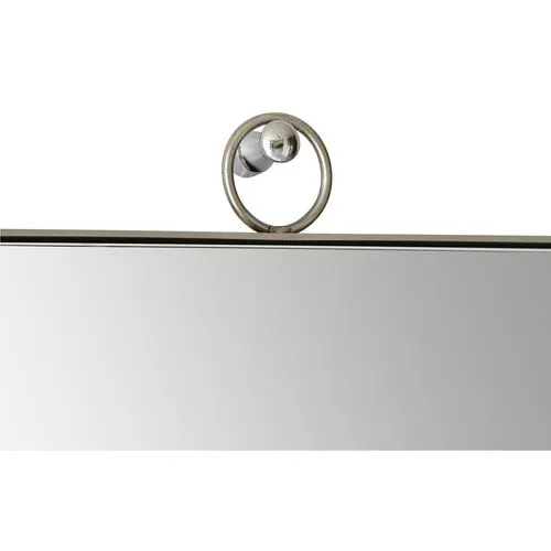 Filbert Floor Mirror - Silver