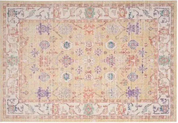 Oliviere Rug - Gold/Lavender - Purple - Purple