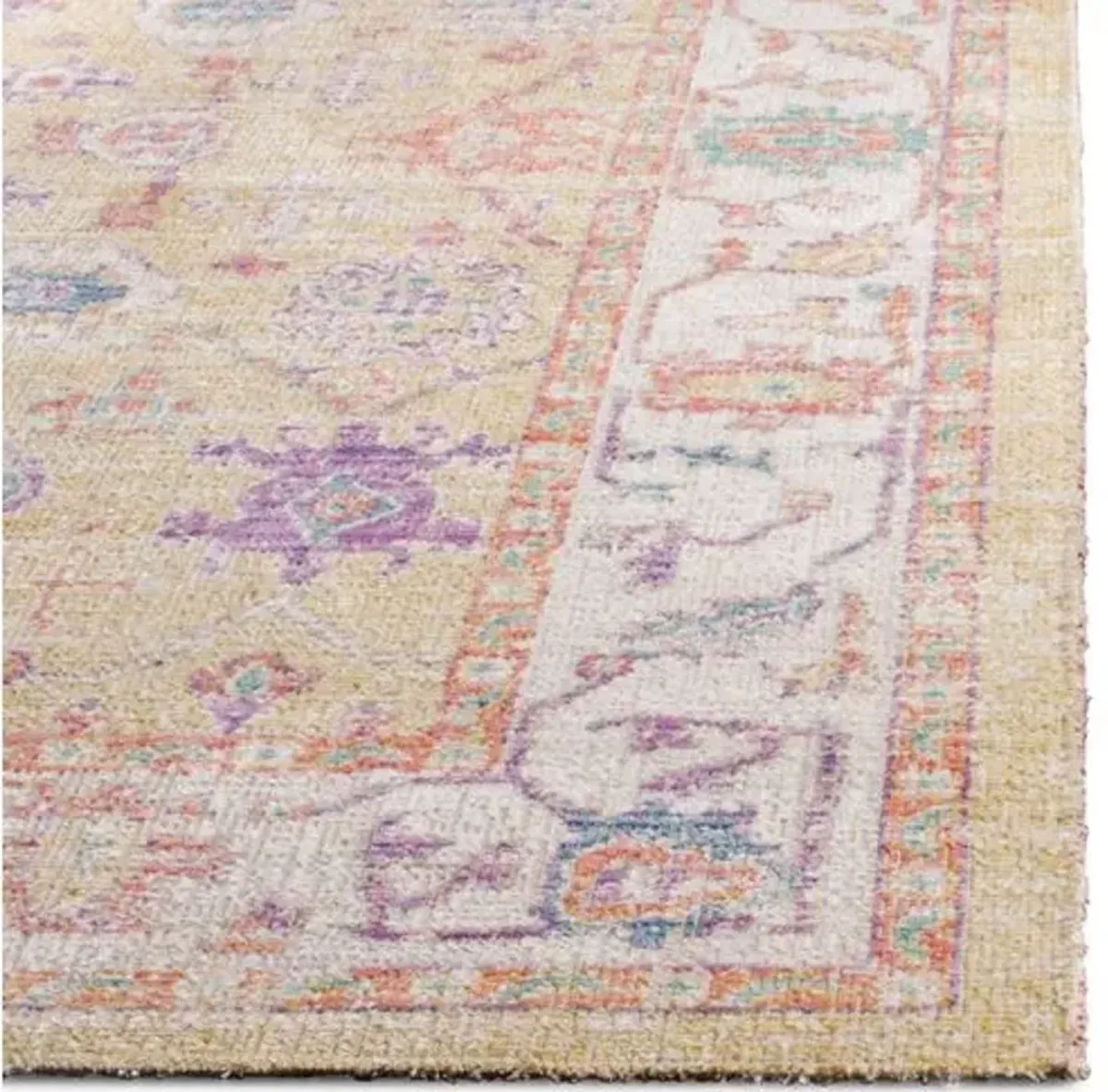 Oliviere Rug - Gold/Lavender - Purple - Purple