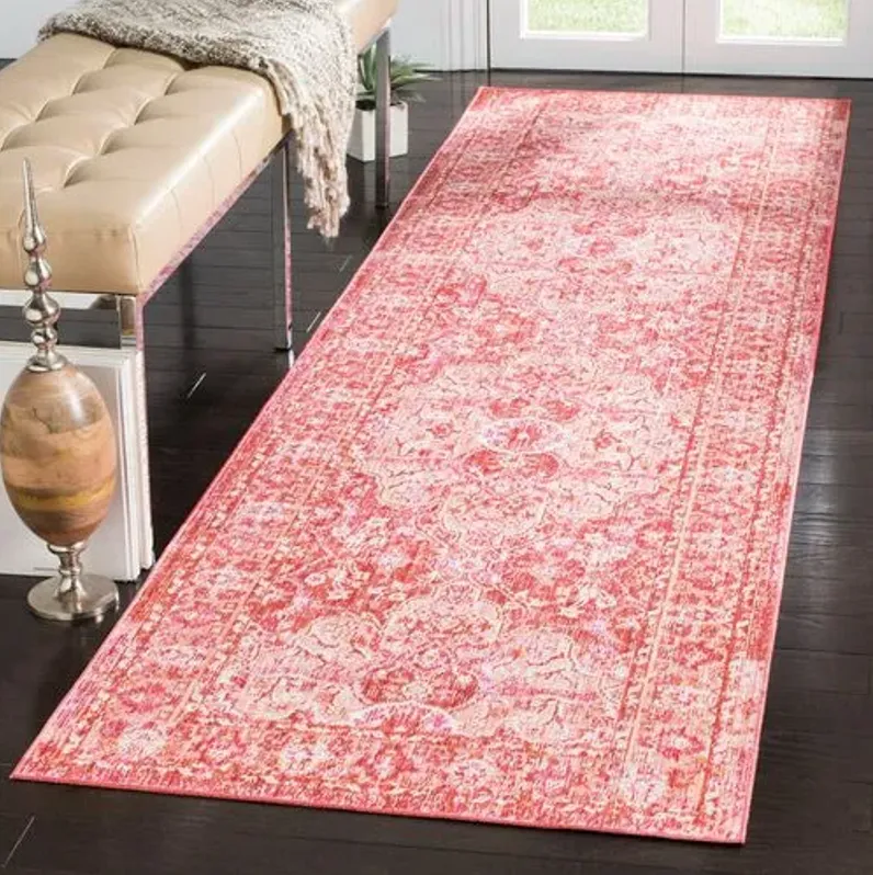 Tarasco Rug - Rose/Red - Red