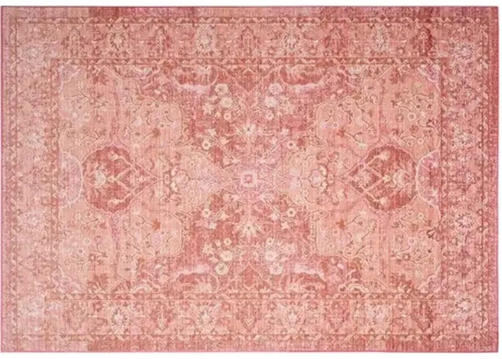 Tarasco Rug - Rose/Red - Red