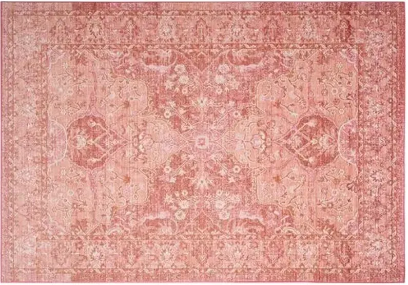 Tarasco Rug - Rose/Red - Red