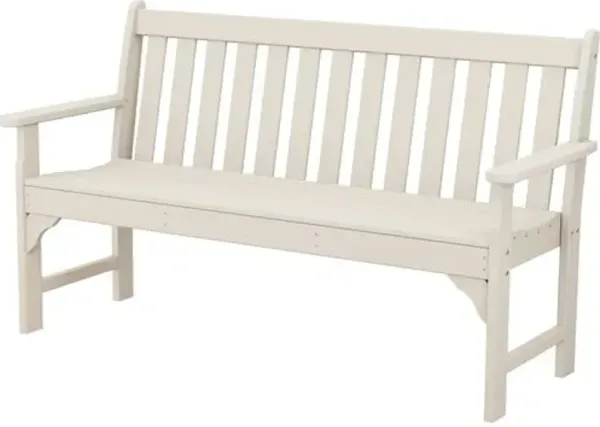 Vineyard Outdoor Bench - Sand - Beige