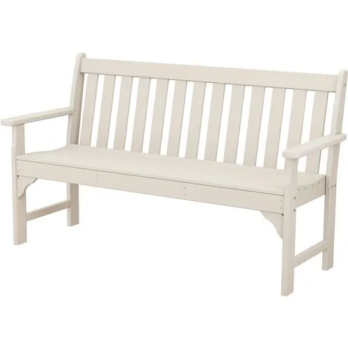 Vineyard Outdoor Bench - Sand - Beige