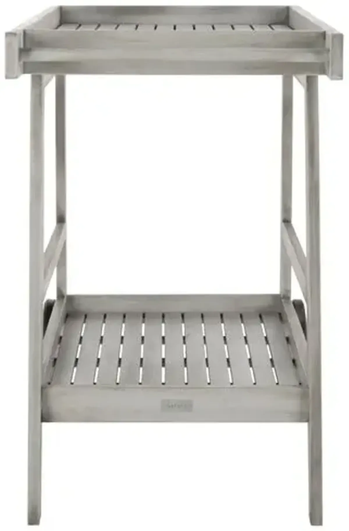 Renzo Outdoor Bar Cart - Gray