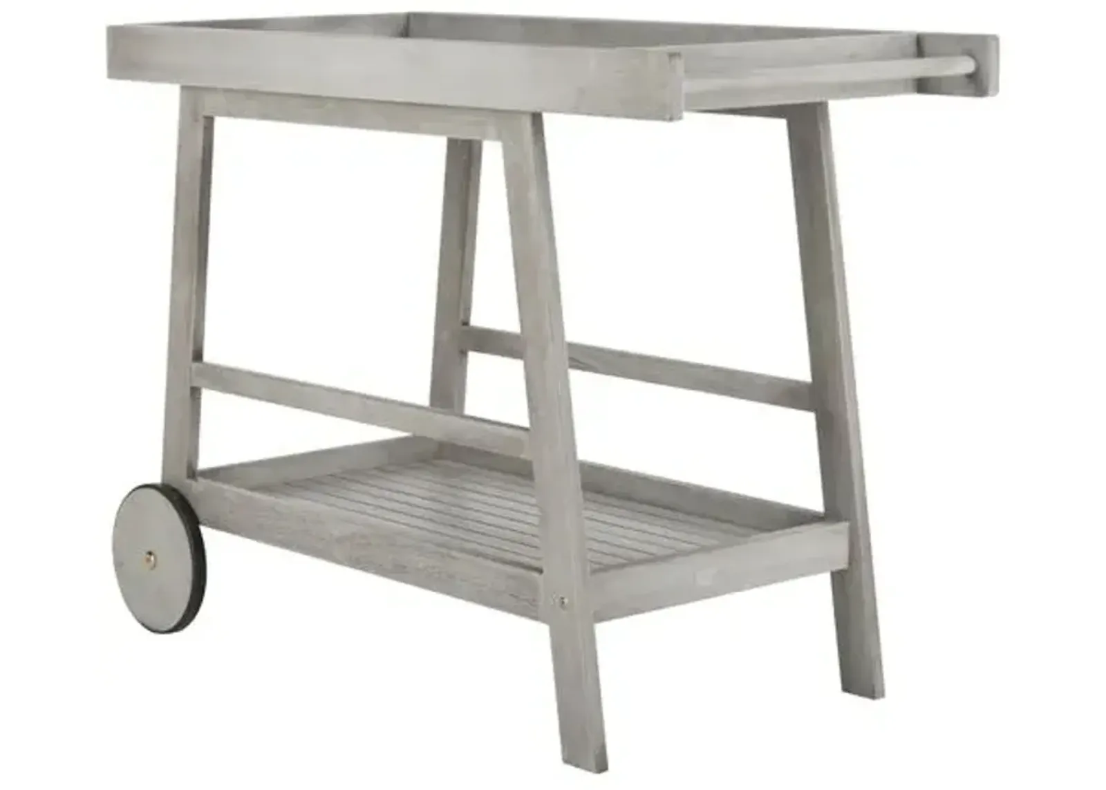 Renzo Outdoor Bar Cart - Gray