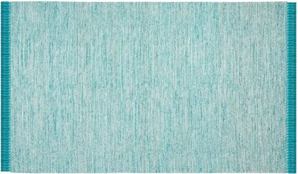 Pess Kids' Rug - Turquoise - Blue - Blue