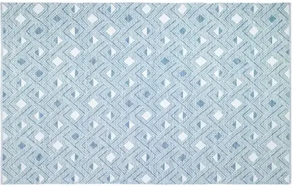 Jude Kids' Rug - Blue/Ivory - Blue