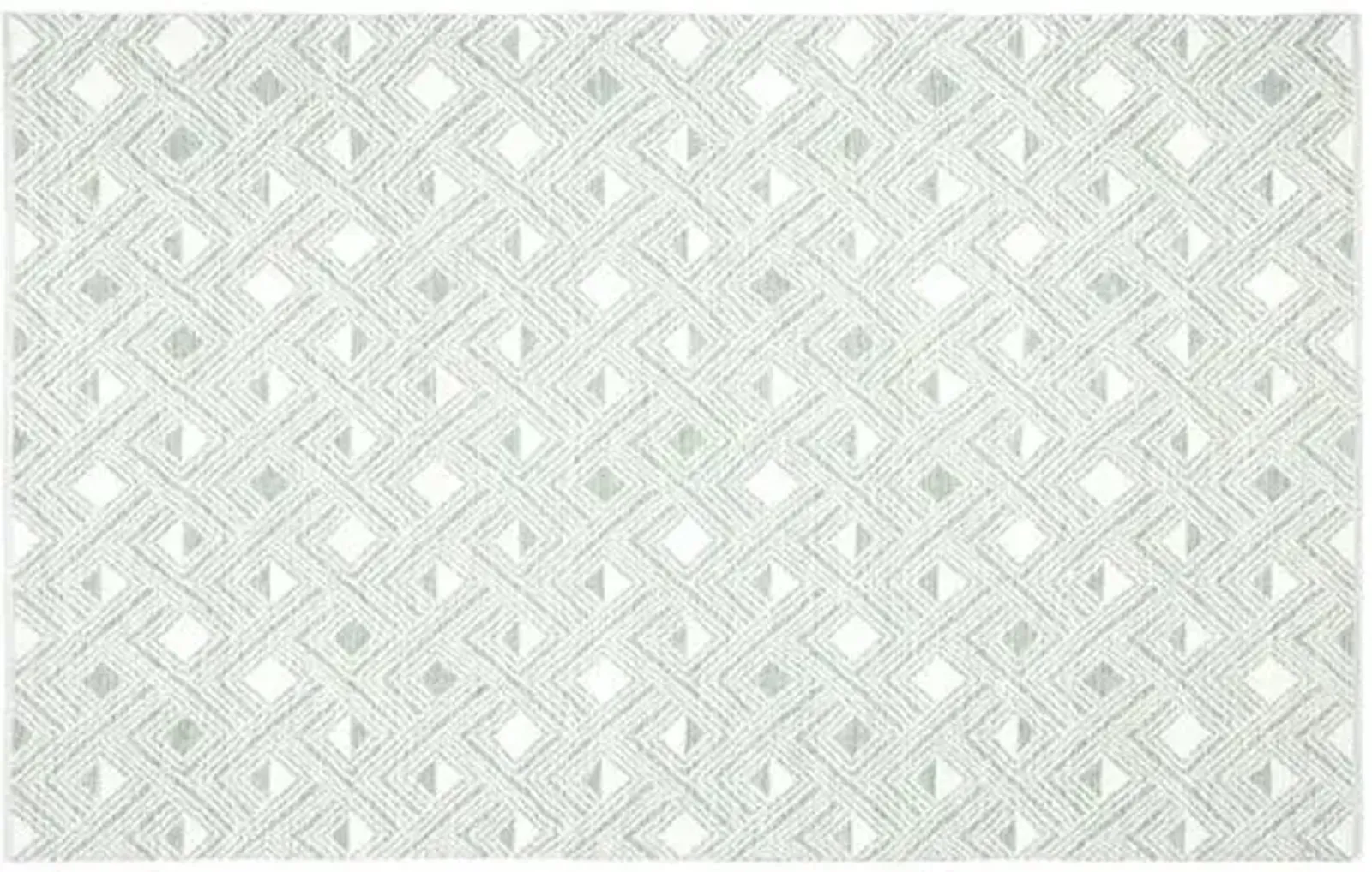 Jude Kids' Rug - Sage/Ivory - Green - Green