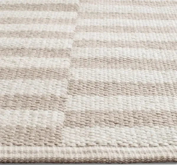 Pennswood Flat-Weave Rug - Ivory - Gray - Gray