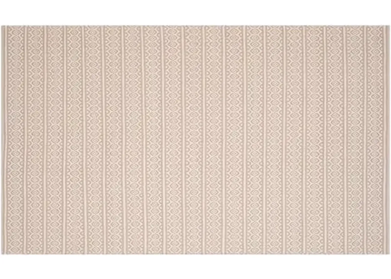 Tauk Flat-Weave Rug - Ivory/Gray - Gray