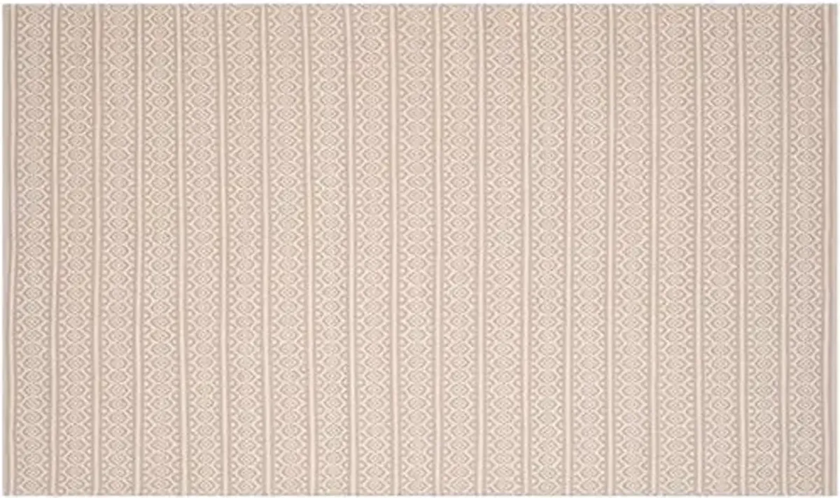 Tauk Flat-Weave Rug - Ivory/Gray - Gray