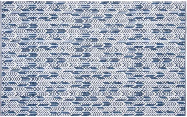 Suj Kids' Rug, Navy/Ivory