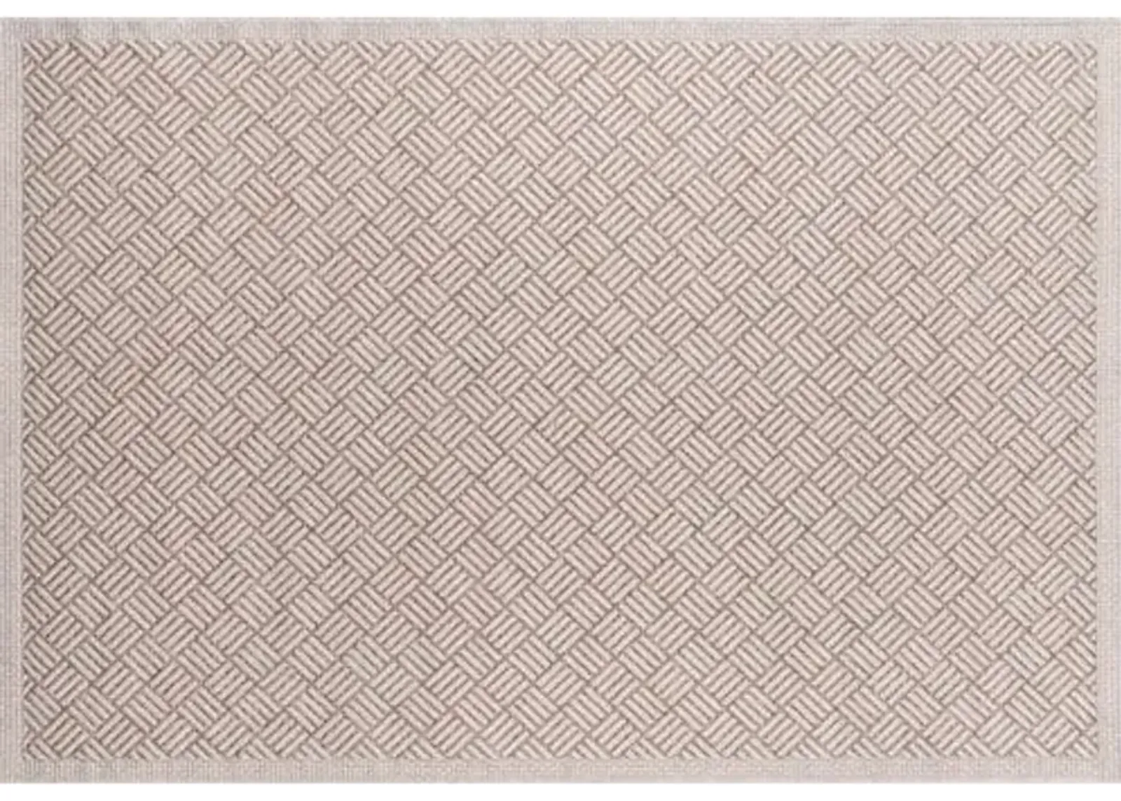 Rempili Outdoor Rug - Tan/White - Beige - Beige