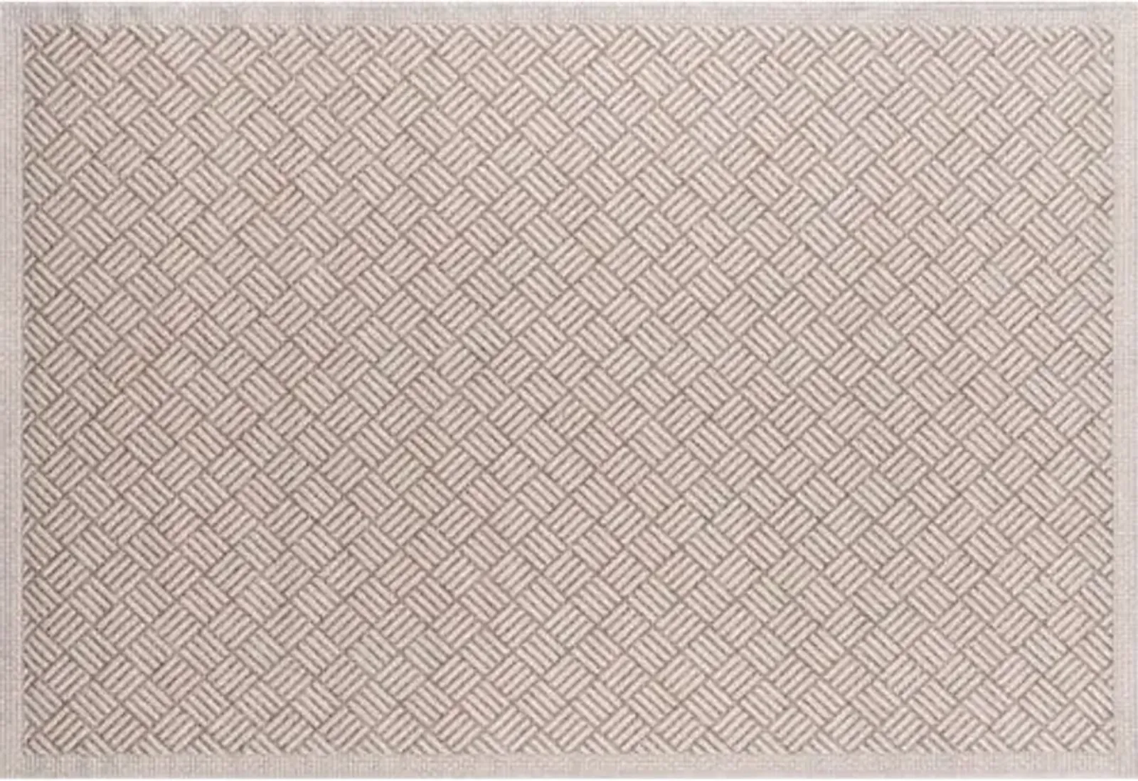 Rempili Outdoor Rug - Tan/White - Beige - Beige