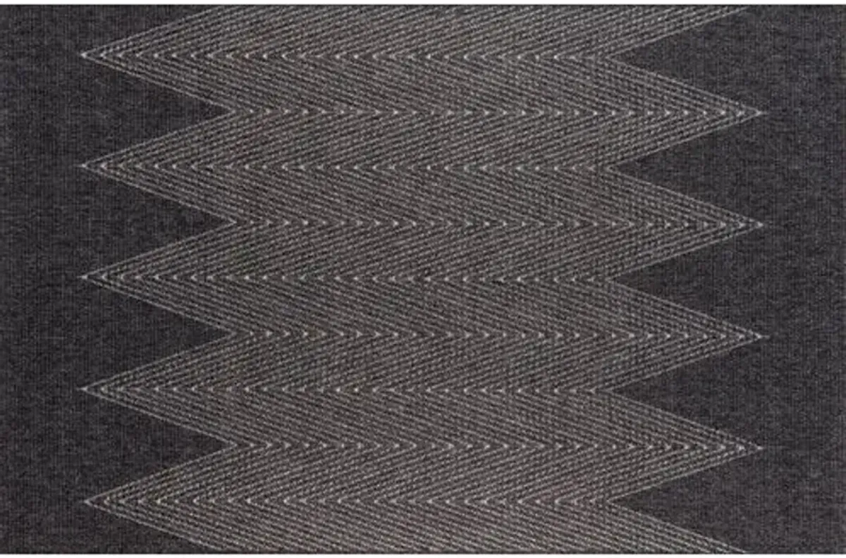 Euripu Outdoor Rug - Charcoal - Gray - Gray