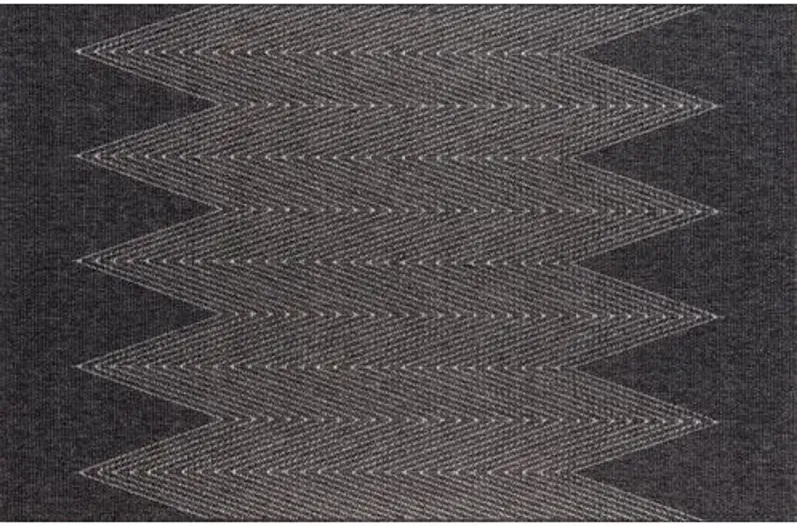 Euripu Outdoor Rug - Charcoal - Gray - Gray