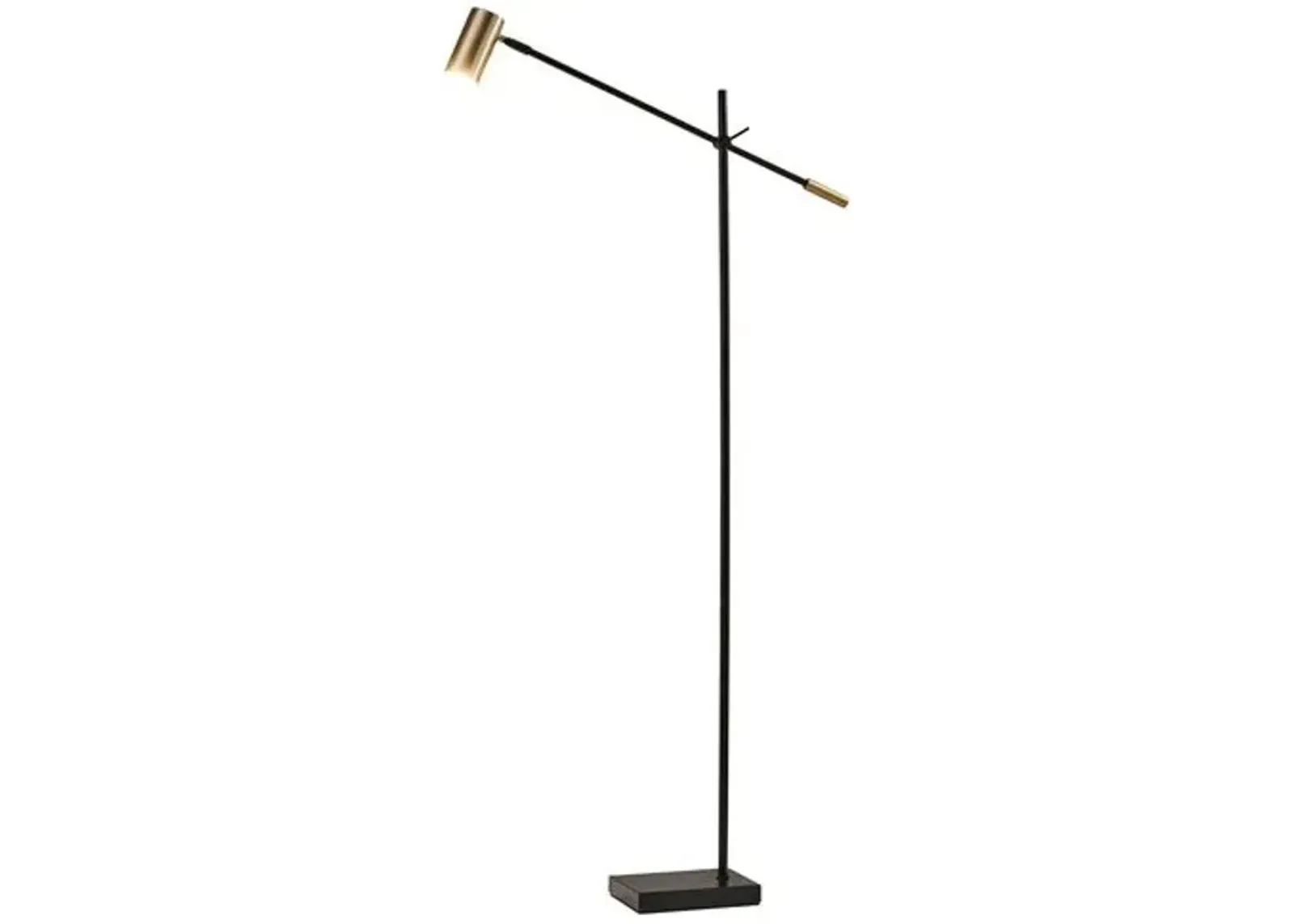 Jarvis Floor Lamp - Black/Brass