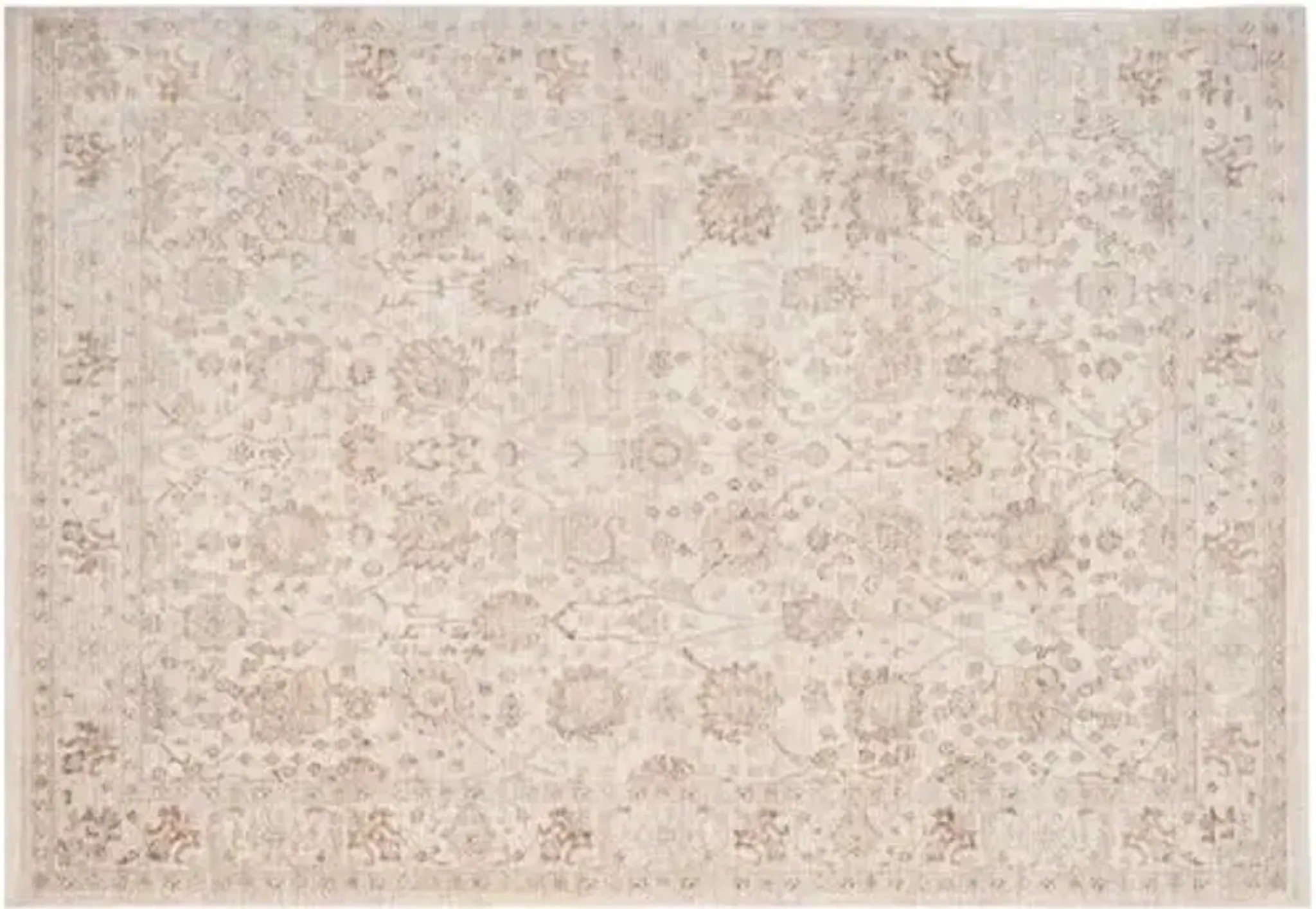 Colette Rug Cream Beige Ivory Ivory One Kings Lane | Furniture.com
