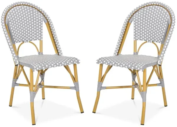 S/2 Odeon Stackable Bistro Side Chairs