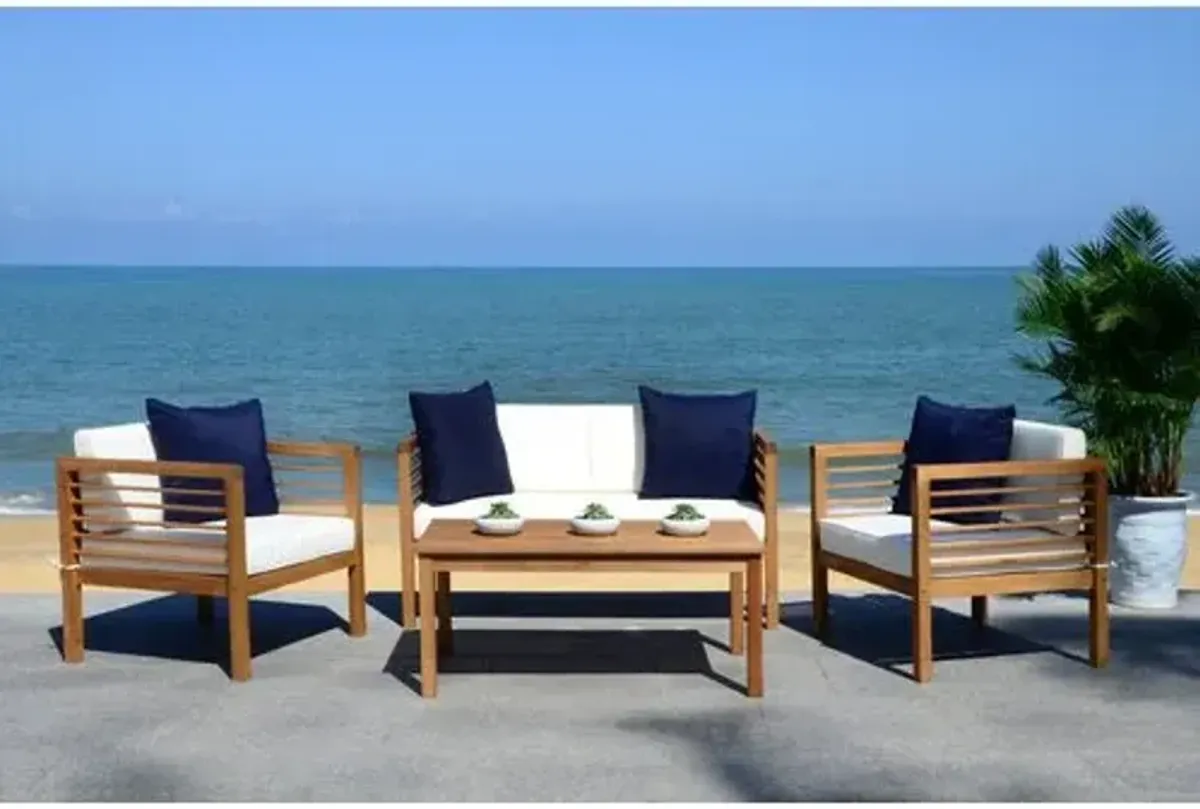 Perth Outdoor Lounge Set - White