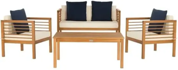 Perth Outdoor Lounge Set - White